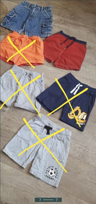 Lot pantaloni scurti 92 si 98/104 (2 - 3 ani), Zara, H&M, Adidas, Next