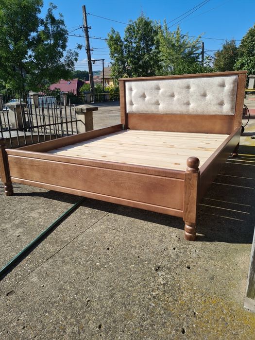 Pat dormitor leln masiv