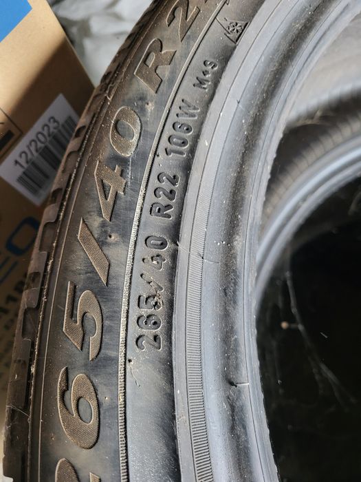 Зимни гуми 265 40 22 пирели pireli