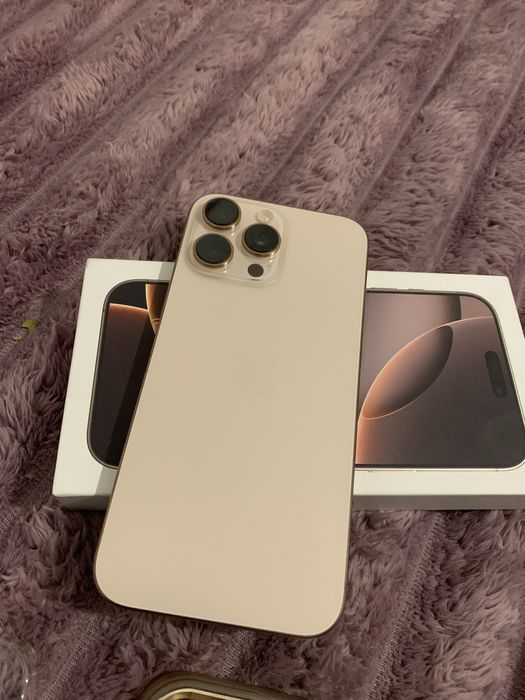 Iphone 16 pro max 256gb la cutie si factura altex schimb cu 15 pro max