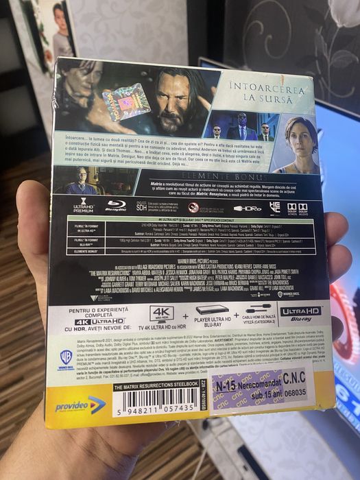 Blu-ray Matrix Resurrections 4K+2D steelbook