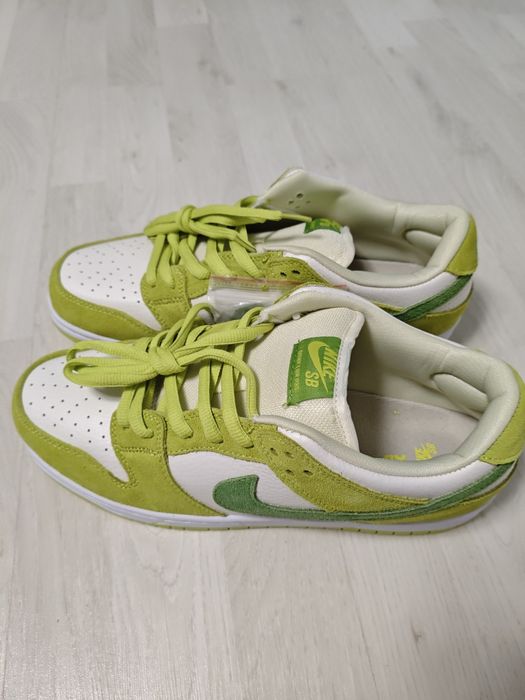 Adidasi Nike SB Dunk Low Green Apple