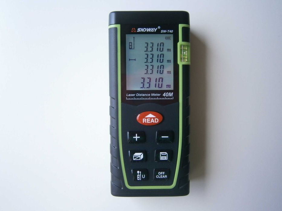Лазерна ролетка 40м SNDWAY модел SW-T40 + ПОДАРЪК