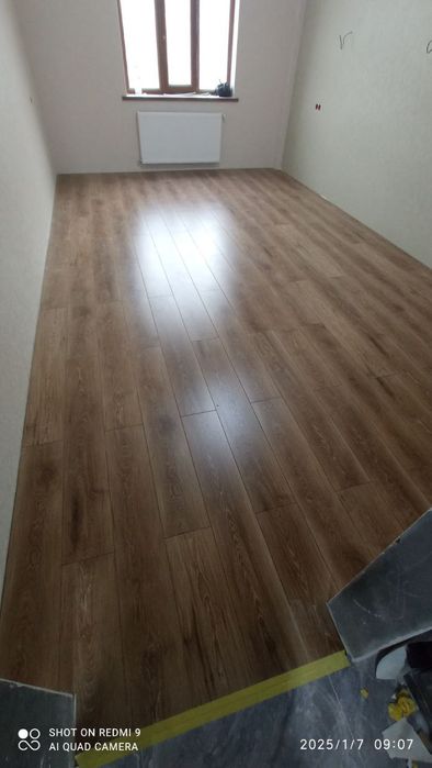 Укладка ламината таркета