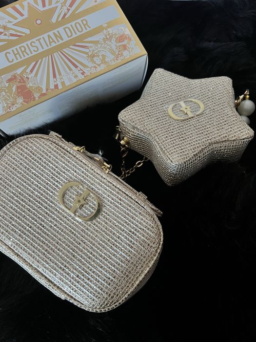 Чанти златни Dior