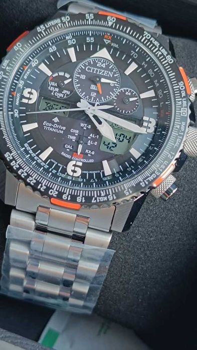 Ceas barbati Citizen JY8108-53E Eco-Drive PROMASTER TITANIUM nou! la cutie!