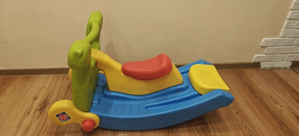 Продам горку+ качалка