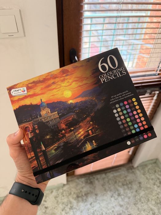 Цветни моливи, Craft Sensations, 60 бр.