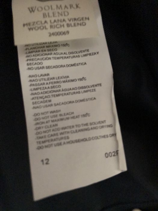 Пиджак темно-синий, шерсть-100%,бренд