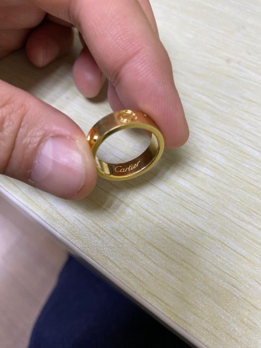 Кольцо золотое Cartier