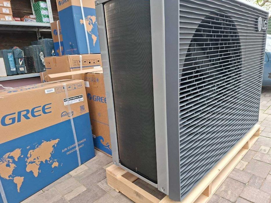 Термопомпа въздух-вода - LG Therma V Monoblock 16kW|Отопление + охлаждане