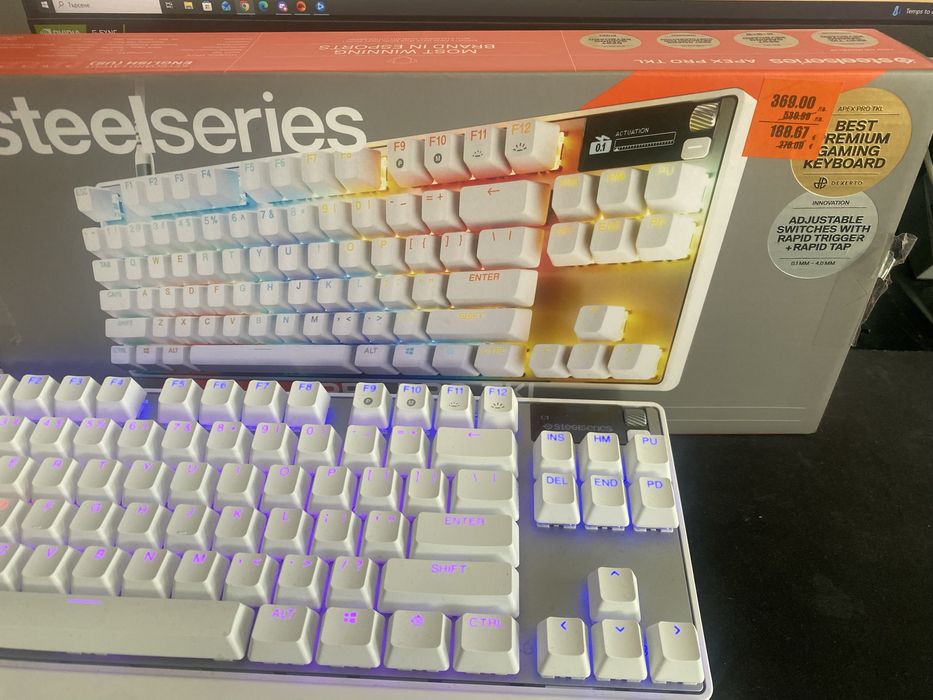 Steelseries Apex Pro TKL Gen3 White
