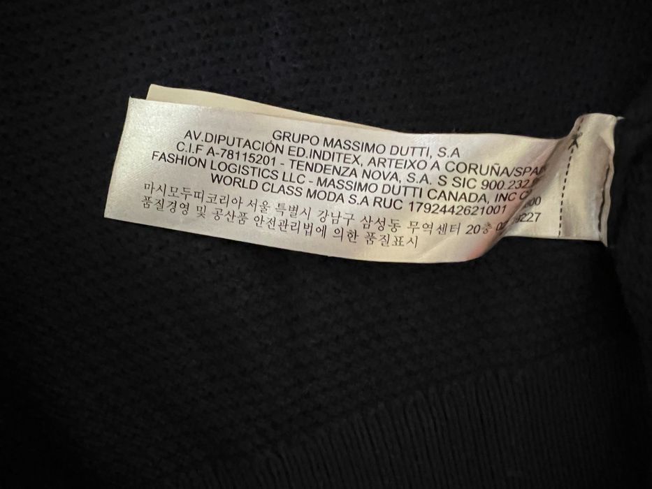 Massimo Dutti пуловер с цип