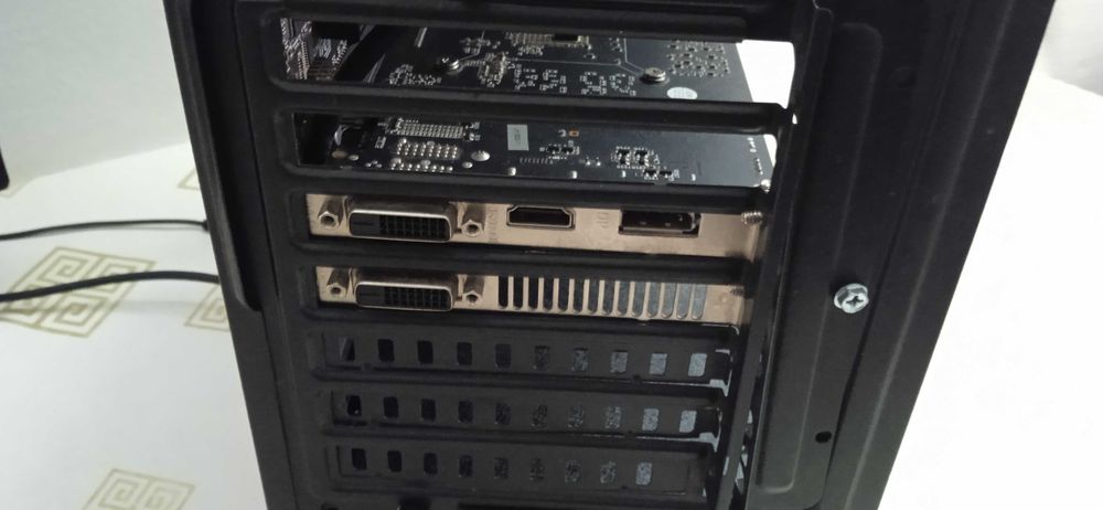 i5 7400 16gb ddr4 Gtx 1060 Ssd+hard 1tera pc calculator gaming unitate