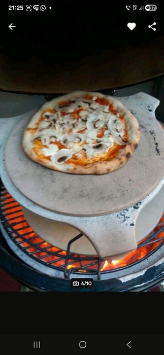 Gratar ceramic Kamado, Smooker