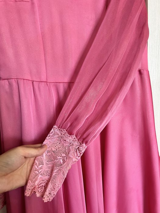 Платье длинное на узату