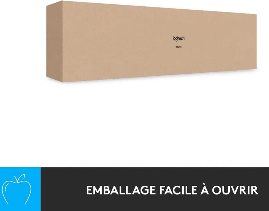 LOGITECH MK270 - нов комплект безжични клавиатура и мишка + ПОДАРЪК