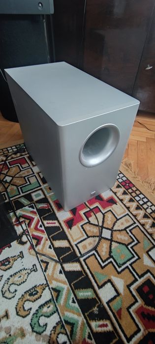 Sistem Home Cinema complet Yamaha RX-V675 + Canton + boxe mari 30 cm