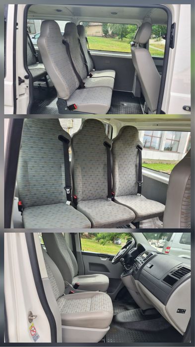Volkswagen Transporter T5 model lung 8 locuri  140 CP