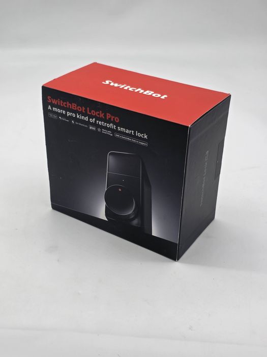 Yala inteligenta SwitchBot Lock Pro, Bluetooth, aluminiu, 120x59x83.9mm, SIGILATA