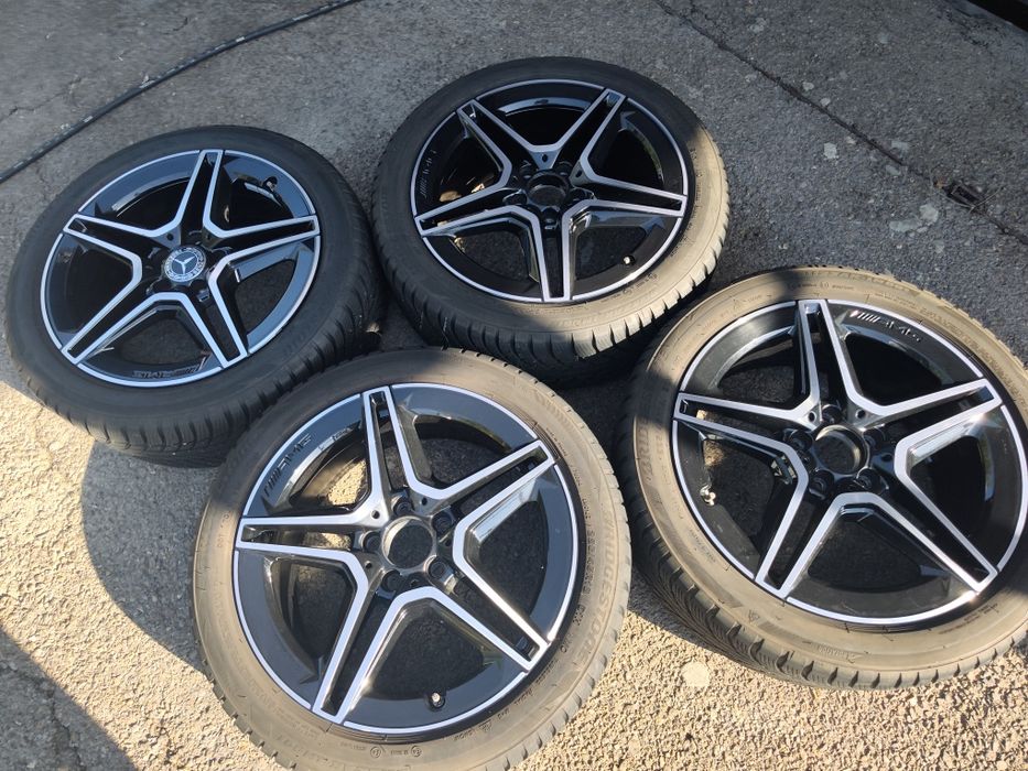 18" оригинални алуминиевитеджанти за Mercedes A, B, C class.