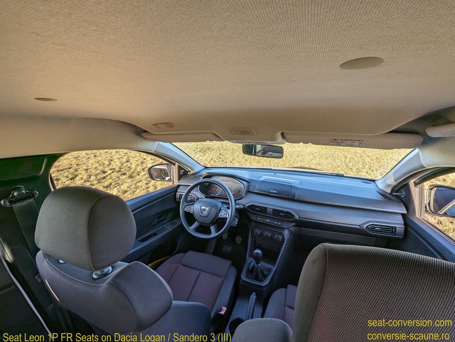 Sistem adaptare scaune de Leon 1P FR pe Logan Sandero 3 III 2020 +