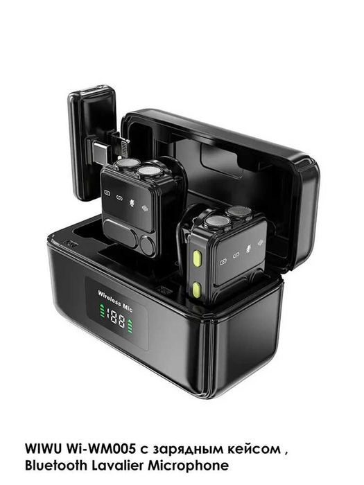 WIWU петличный микрофон. petlichka, mikrafon, micrafon. Есть доставка