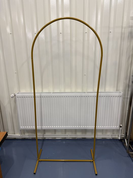 Set arcade metal auriu: 220 cm, 180 cm si 120 cm