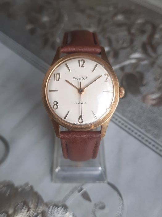 Позолоченные часы Восток-Ау10