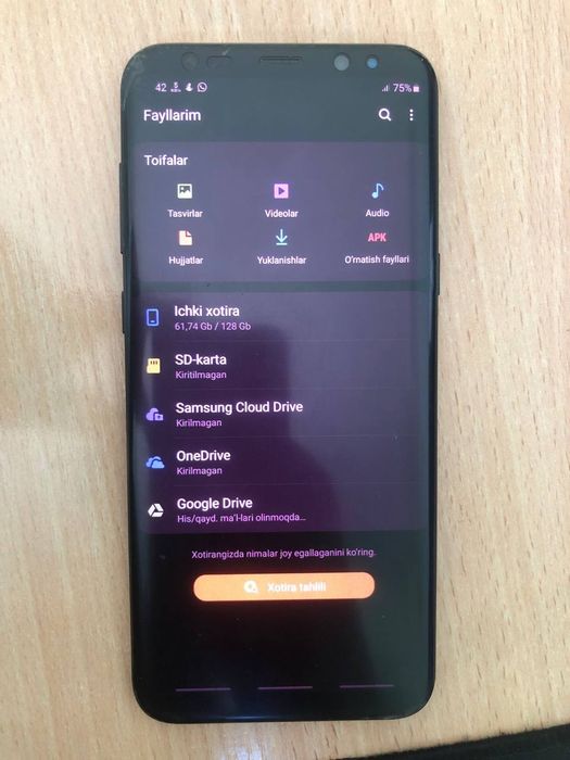 Samsung s8 plus 128gb