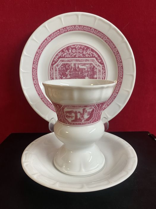 Порцеланов троен сет  -HEINRICH -Germay