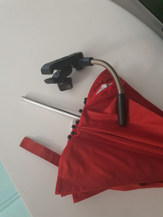 Umbrela soare / ploaie protecție UV rosie copii fetite universala