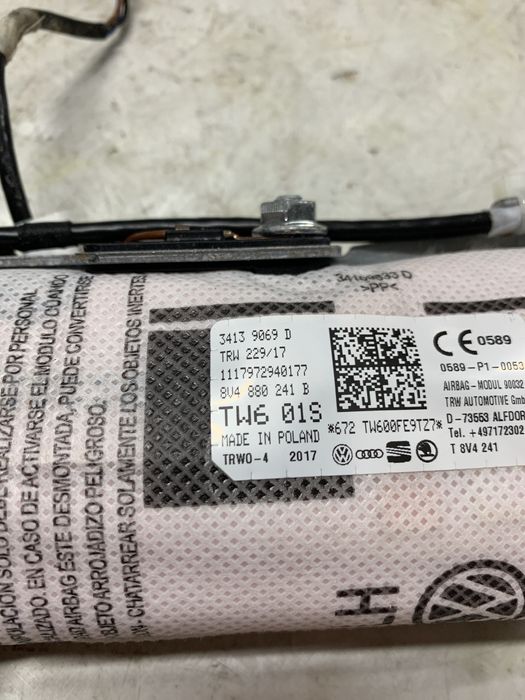 airbag scaun stanga fata audi a3 8v 2.0 motorina 2017