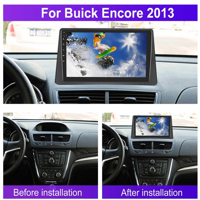 Мултимедия Двоен дин за Opel Mokka 1 плеър Android Навигация 2DIN