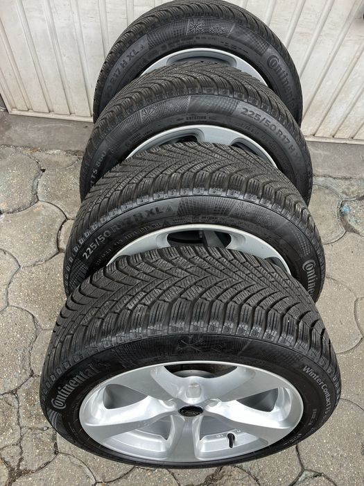 Jante aliaj 5x108mm, anvelope 225/50 R17 Ford, Peugeot, Citroen