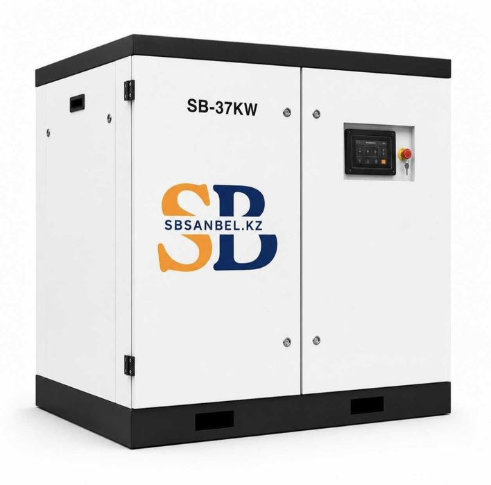 Винтовой воздушный компрессор VSD-SB 37V/10bar