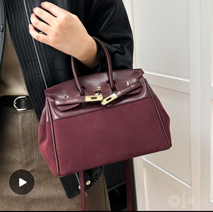 Burgundy Bardoviy luxury sumka