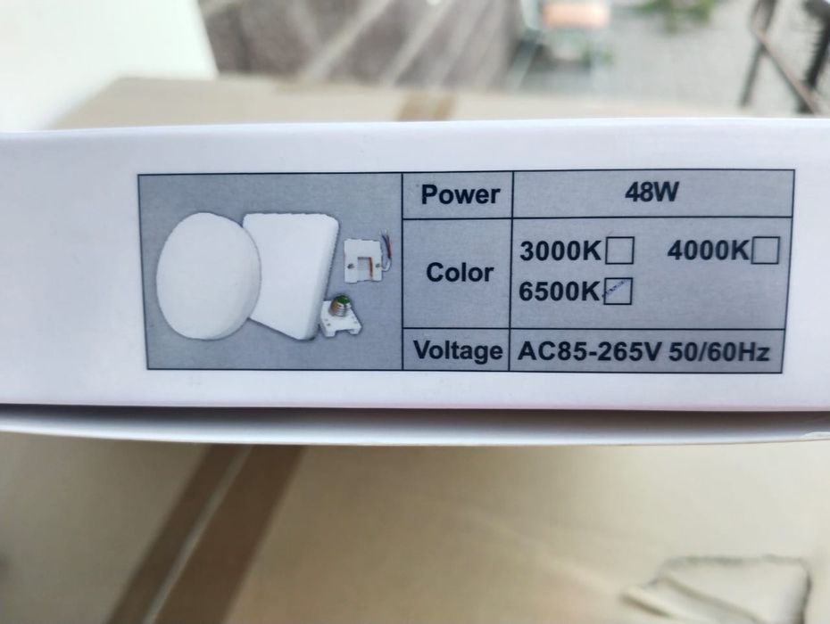 Светильники потолочные LED