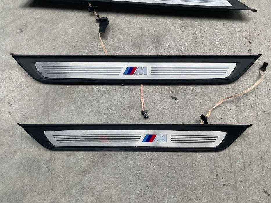 Ornamente prag interioare iluminate Bmw seria 6 G32 M Paket
