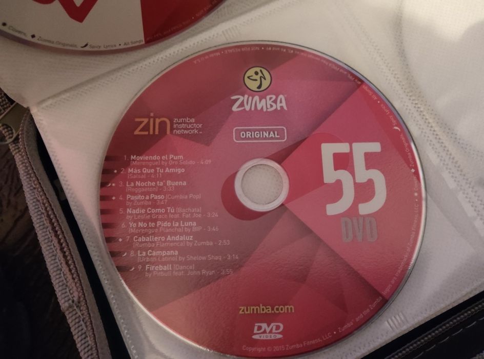 Оригинални Зумба дискове - 28 CD +1 DVD (ZIN & Mega Mix)
