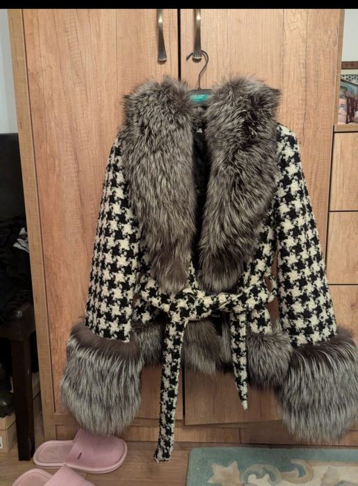 Haină blană damă