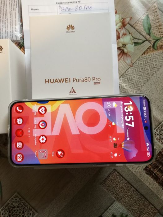 Продава Нов Huawei Pura 80 Pro+Huawei wach