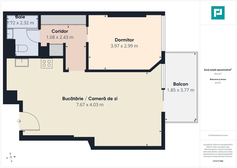 2 Camere Premium | Up-Site Floreasca |