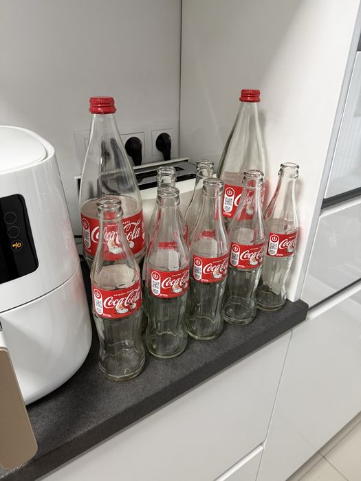 Sticle coca cola goale de 1l si de 330 ml din germania sticle cola