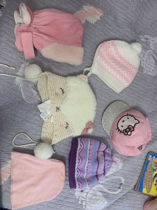 Шапки для девочек панамы