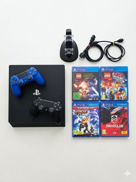 Ps4 Slim 1Tb (stare impecabila, perfect functiona si intretinut cu grija)