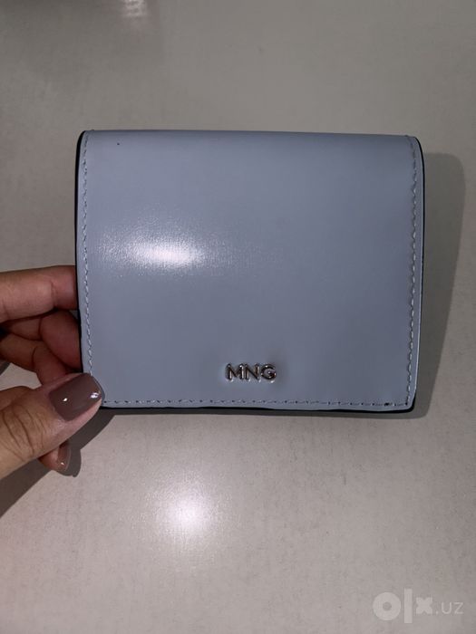 Кошелек MANGO (MNG) голубой