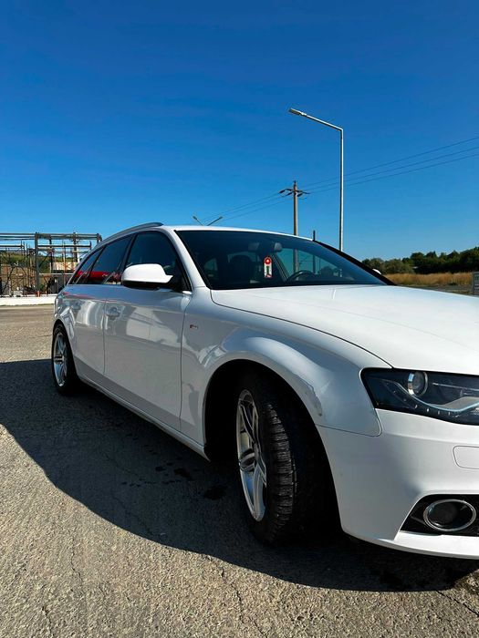 Audi A4 S-line Manual Alb Perlat