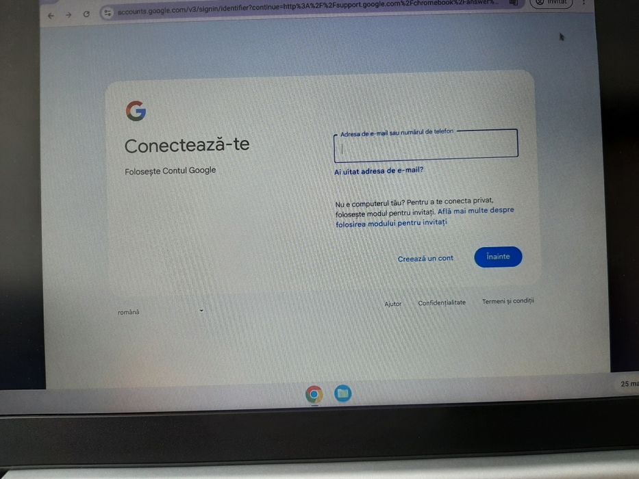 Vind la preț redus Laptop Lenovo Ideapad slim3 Chromebook