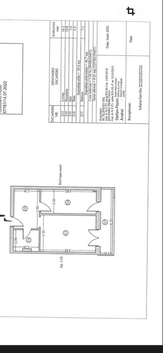 Apartament 1 camera- Cartier ARCADA